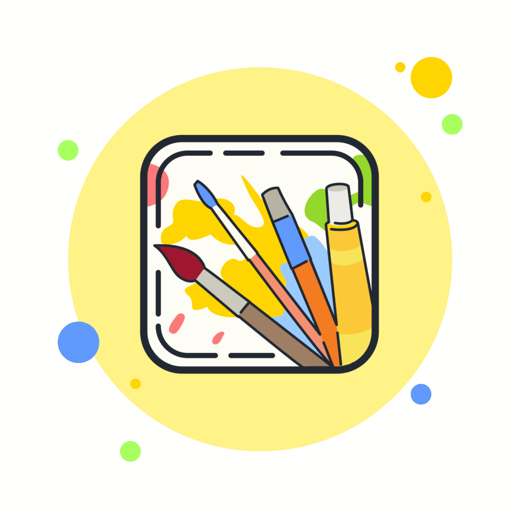 Icône Graphisme — Agence Volt
