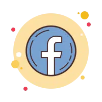 Icône lien Facebook – Agence Volt