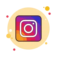 Icône lien Instagram – Agence Volt